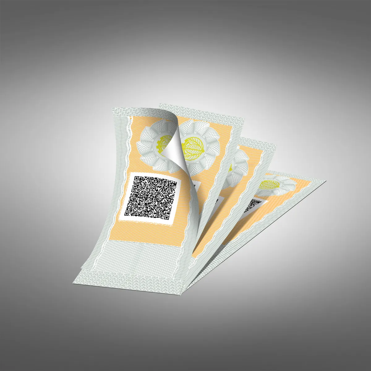 لیبل هولوگرام دار